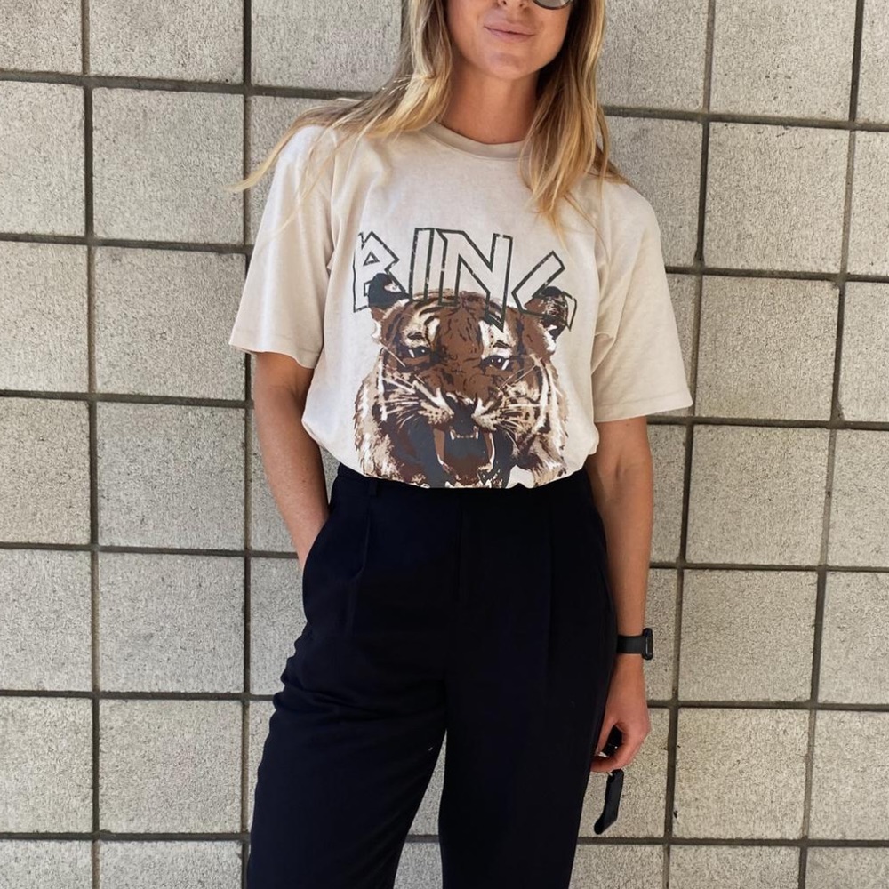 Anine Bing Tiger Tee